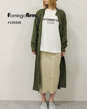 《送料無料》ミラノリブタイトスカート [flamingo firm] /150248