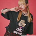【GALFY✖︎クロミちゃんコラボ】  半袖Tee 152053 ガルフィー カットソー Tシャツ ストリート ブランド メンズ レディース ユニセックス