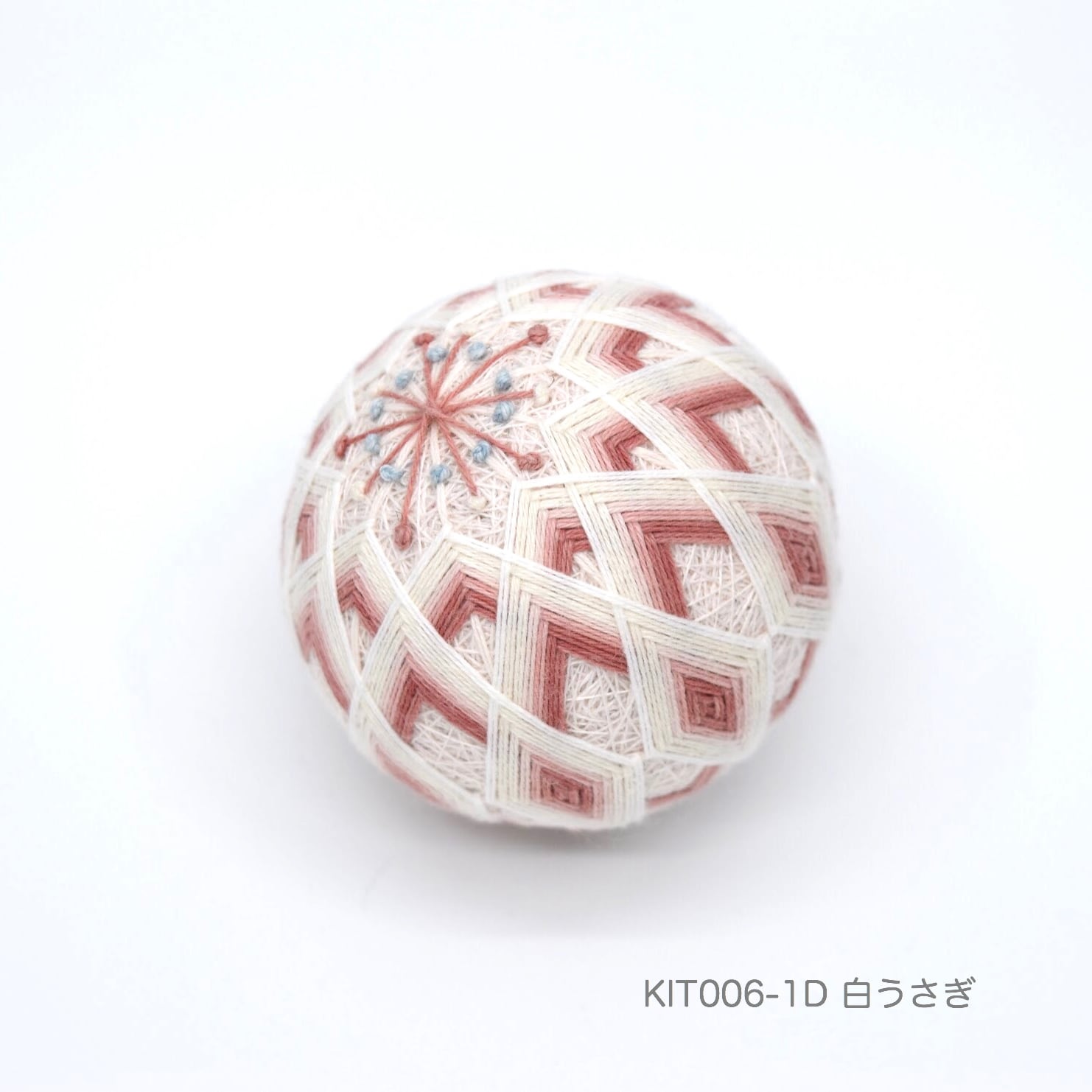 ◇動画付き◇手まりキット「ひな桜」（テキストあり）_KIT006-3 | 讃岐