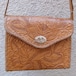 Mexican hand tooled leather bag／メキシコ 型押し レザー バッグ