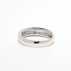 ダイヤモンド デザインリング pt950 / 0.650ct