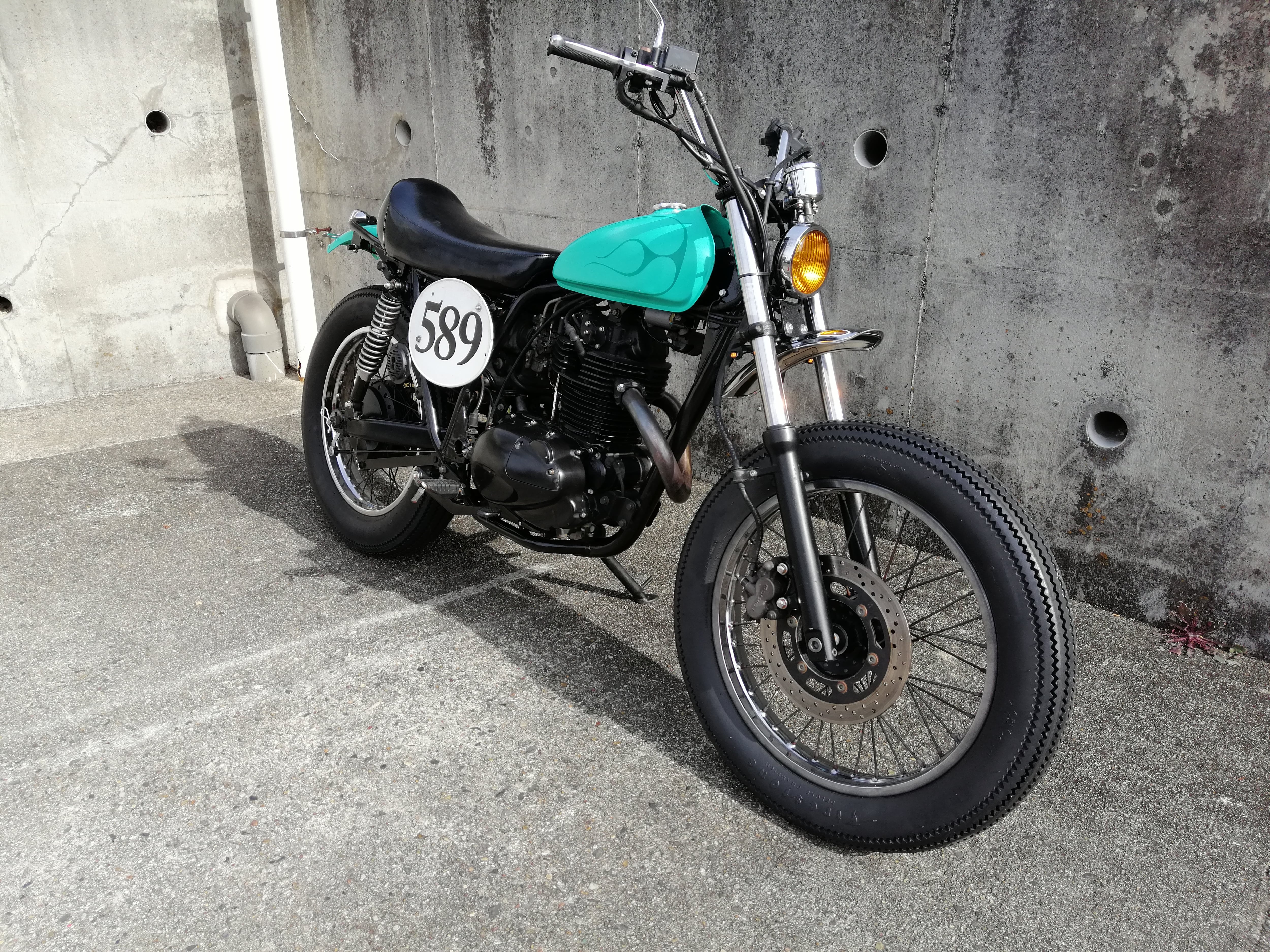 カワサキ 250TR トラッカー VMX オフロード ビンテージ ストリート