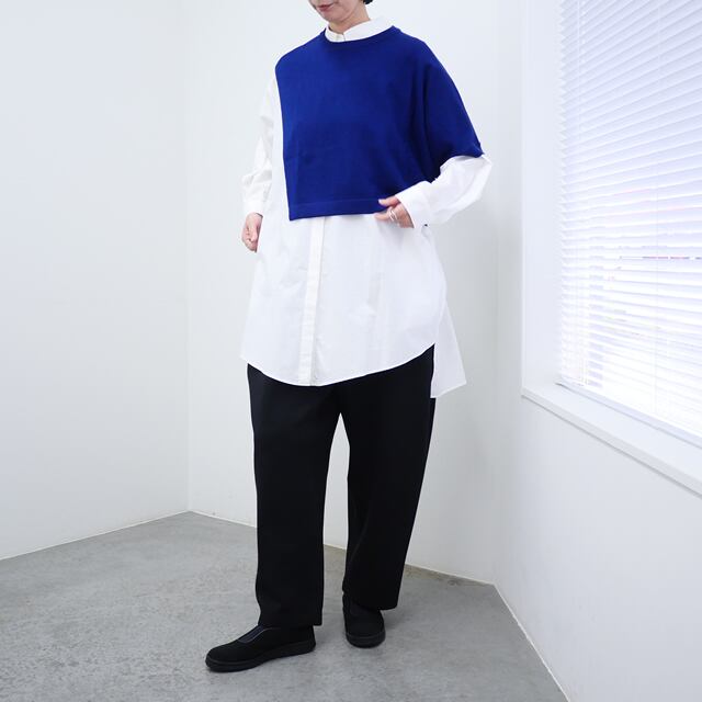 mizuiro ind（ミズイロインド） ワッシャーボイルVネックカーディガン