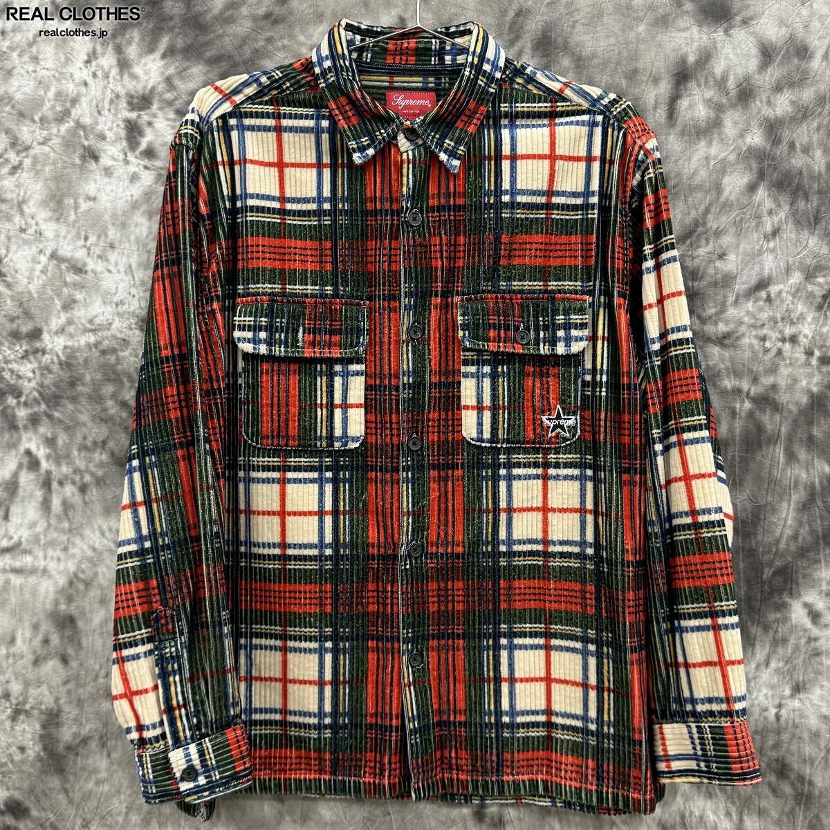 Supreme/シュプリーム【22SS】Corduroy Shirt/コーデュロイ シャツ/L 