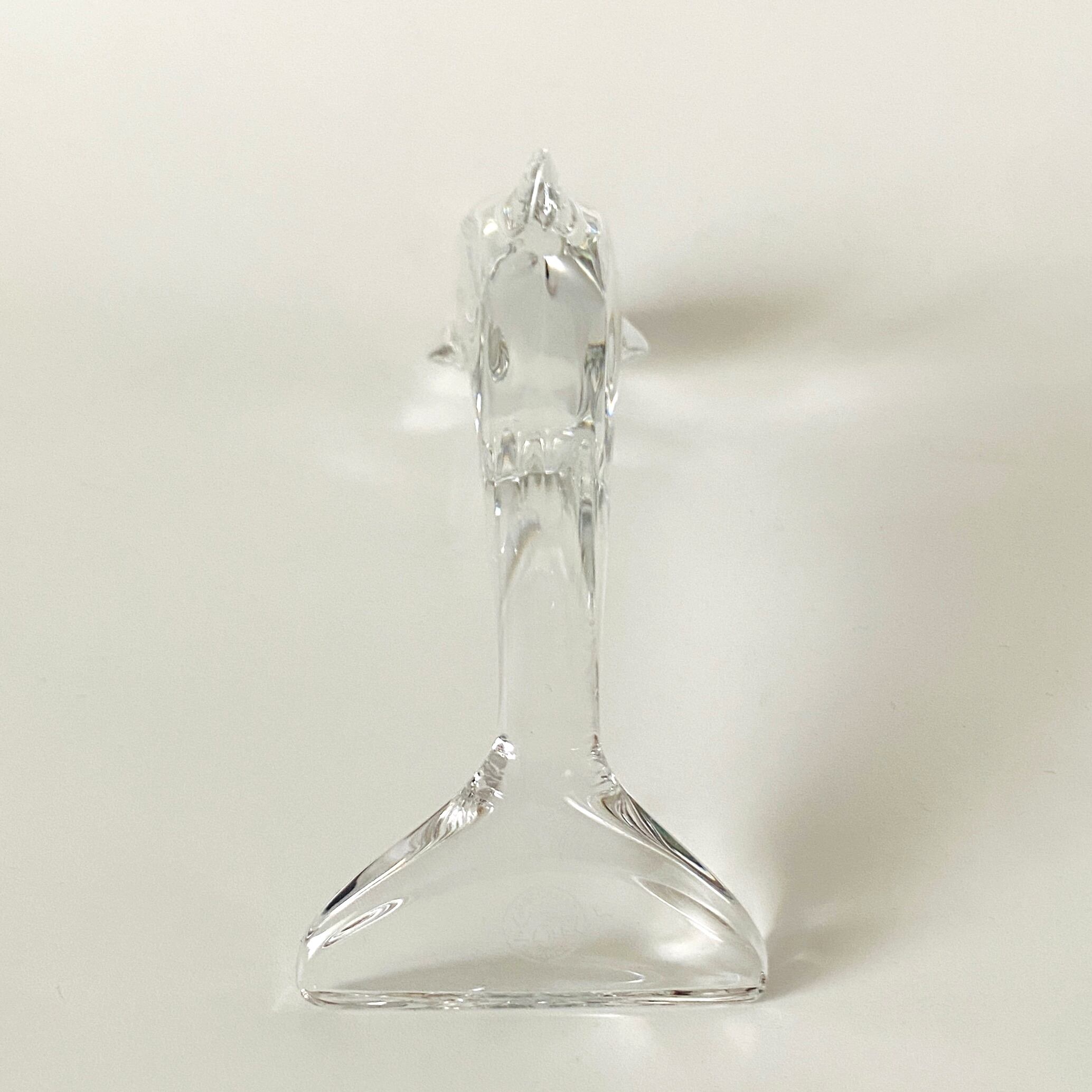 バカラ イルカ ガラスオブジェ 約15.5cm バカラ イルカ ガラスオブジェ 約15.5cm