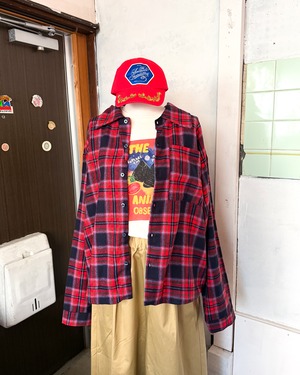 【REPOSE  AMS 16Y】FIRECRACKER HORIZON CHECK