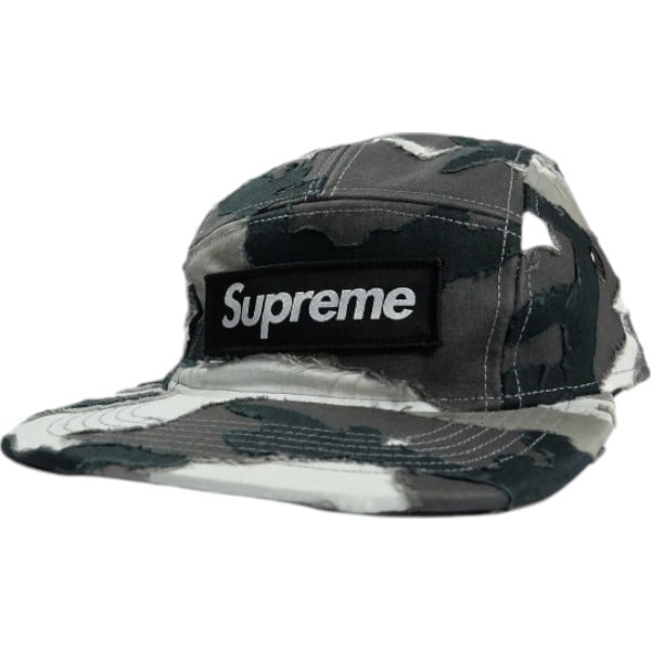 Supreme Layered Camo Camp Cap Snow Camo