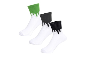 ドリップ デザイン ソックス 3パック ／ DRIP SOCKS 3PACK