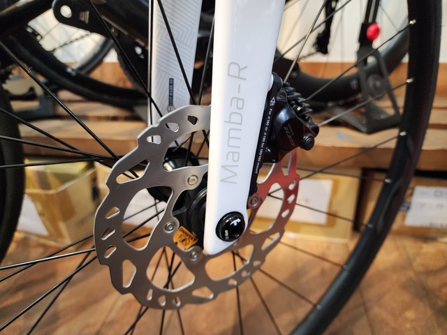 CEEPO(シーポ)MAMBA-R 105Di2 White Red Sサイズ トライアスロン&ロードバイク