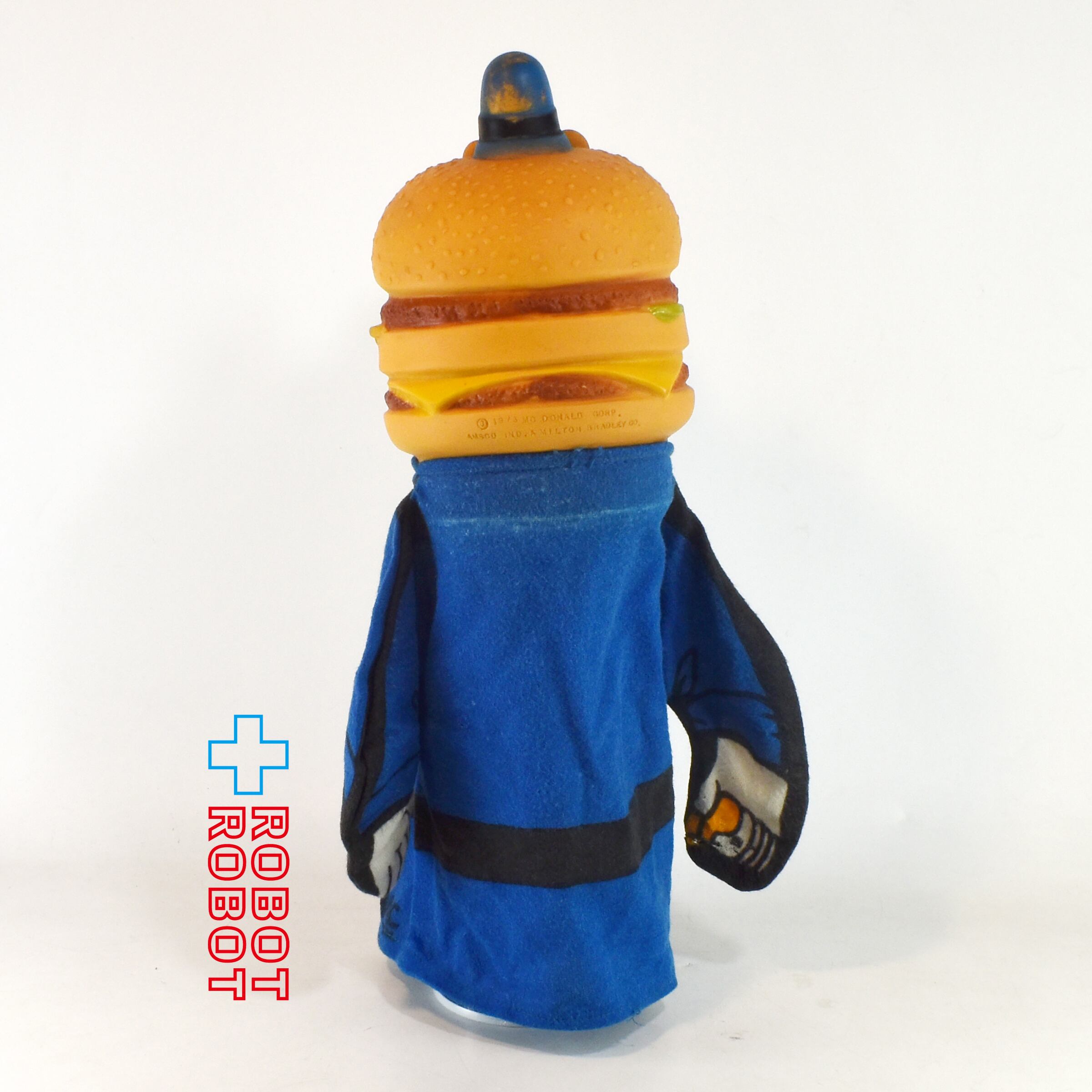 香港 マクドナルド ヴィンテージ ぬいぐるみ 人形 ビッグマックポリス 未開封 マクドナルド ビッグマックポリス ソフビ手踊り人形パペット