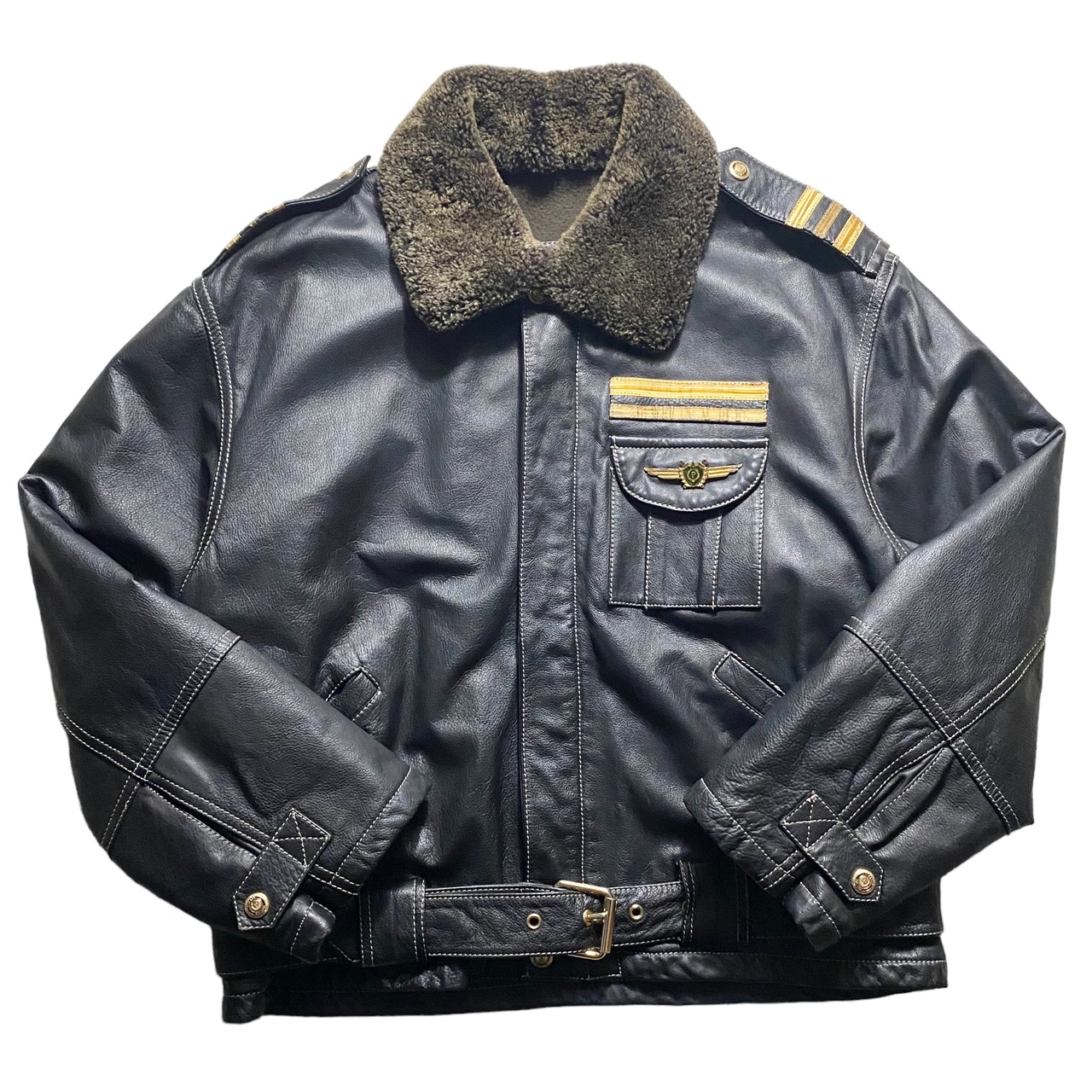 POLLINI leather jacket