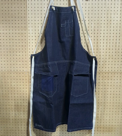 LAND & B.C. Root apron Long INDIGO
