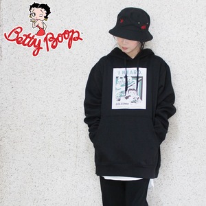 【 rd-006】BettyBoop ベティ・ブープ プリント パーカー フーディー スウェット 裏起毛 大きいサイズ メンズ M L XL XXL XXXL おしゃれ ストリート 綿