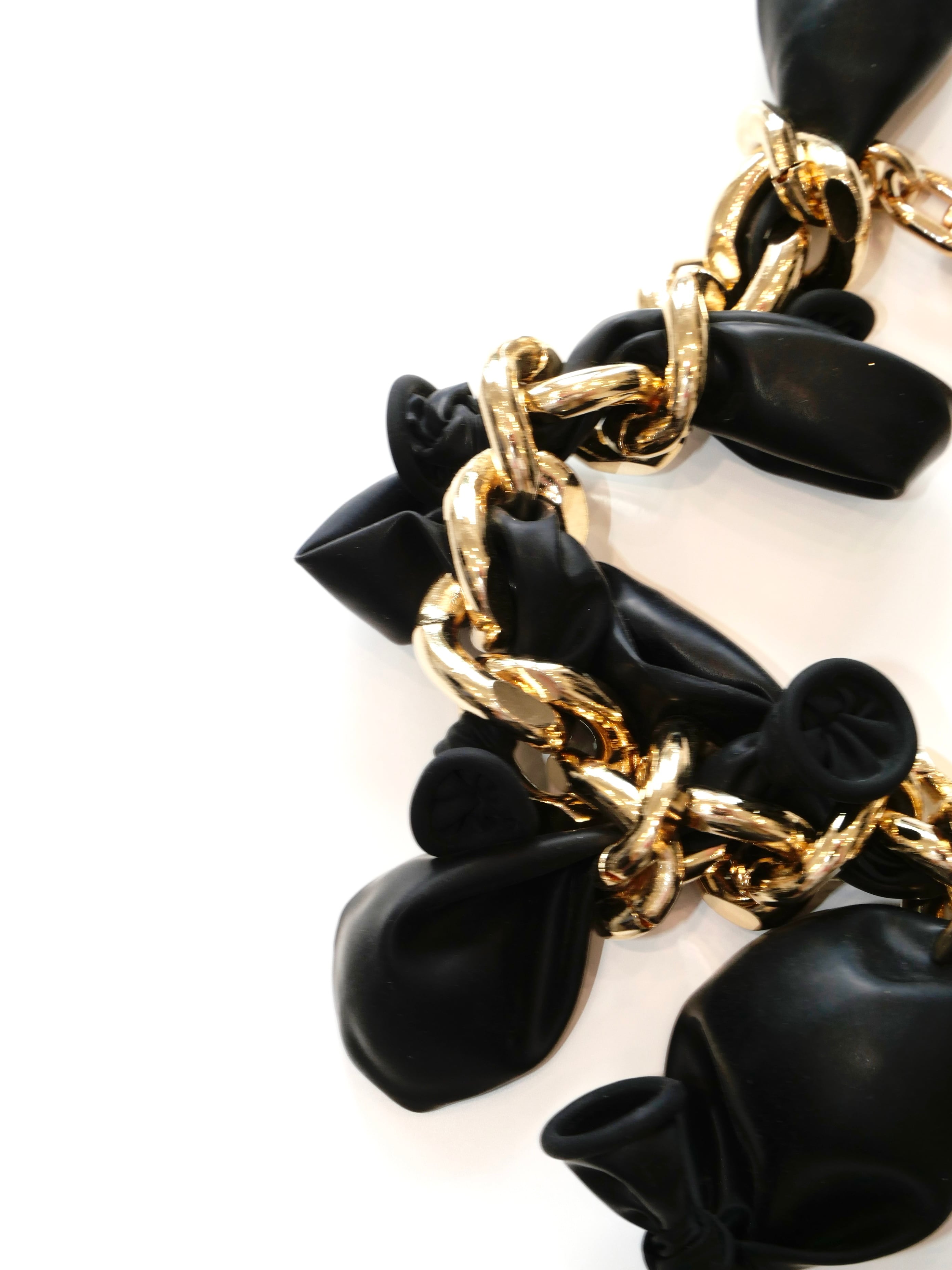 doublet BALLOON CHAIN BRACELET (Gold) | CONSTRUCT1