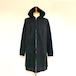 Fake Suede Long Parka　Black