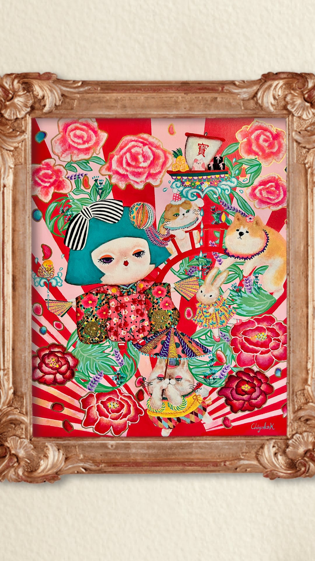 「Profusion Splash」限定キャンバスプリント　Limited edition fine print