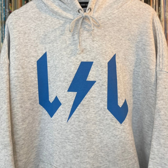 LL.T vinyl  big silhouette hoodie ASH