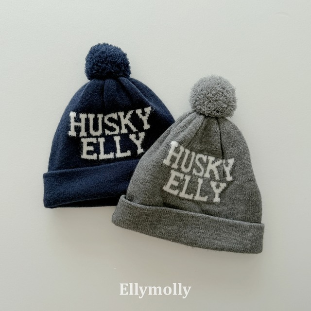 husky bell beanie【ELLYMOLLY】※10月中旬発送予定