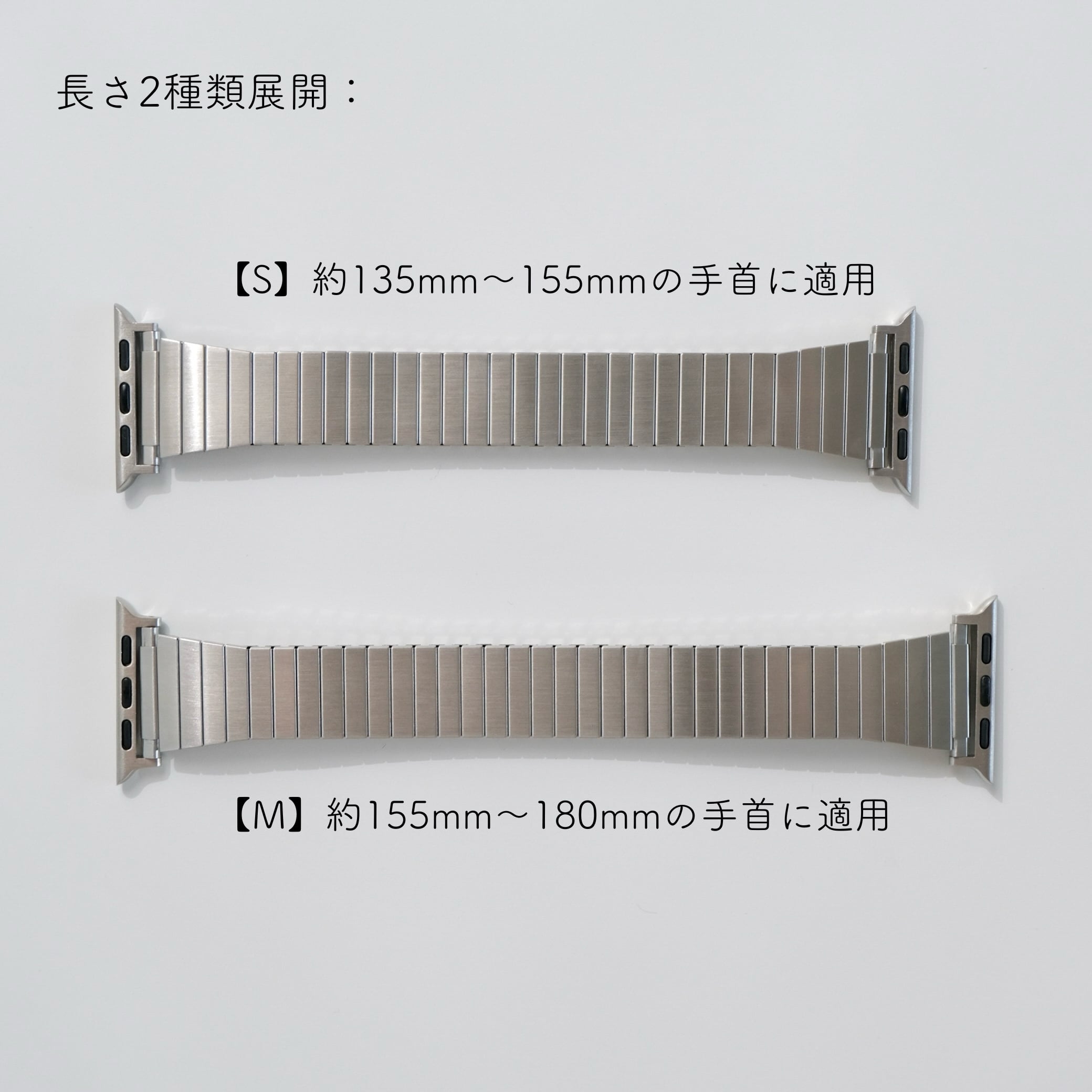 POP UP先行商品！【ステンレスループバンド】B076 アップルウォッチ