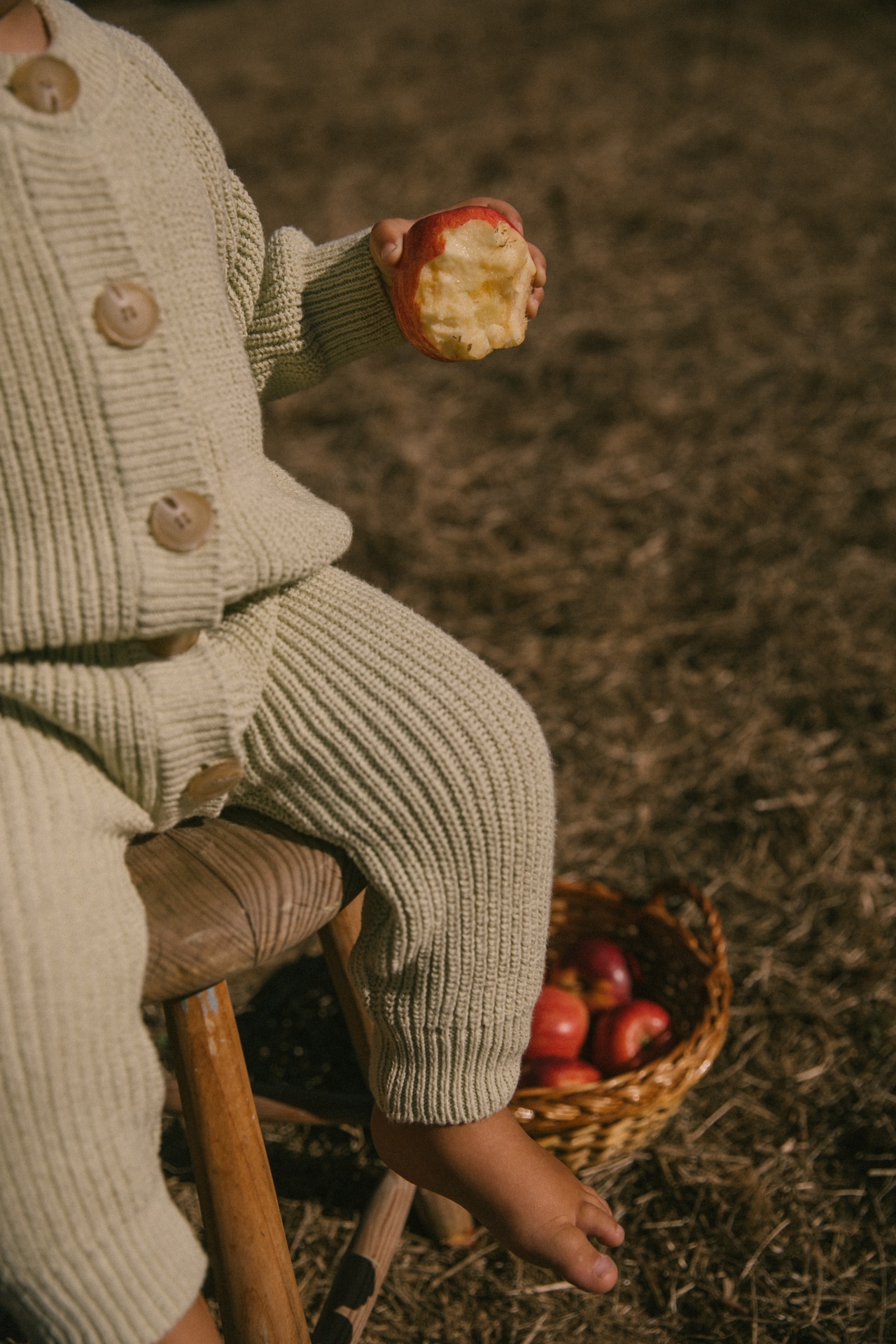 【AW26ご予約】EARTH THE ARCHIVE / Button knit jumpsuit