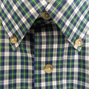 エルエルビーン　防シワ　BDシャツ　ボタンダウン　長袖　チェック　オーバーサイズ