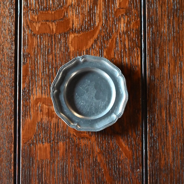 Pewter Plate / ピューター プレート【A】〈 お皿・エタン・収納・店舗什器・食器・アンティーク・ヴィンテージ 〉113968
