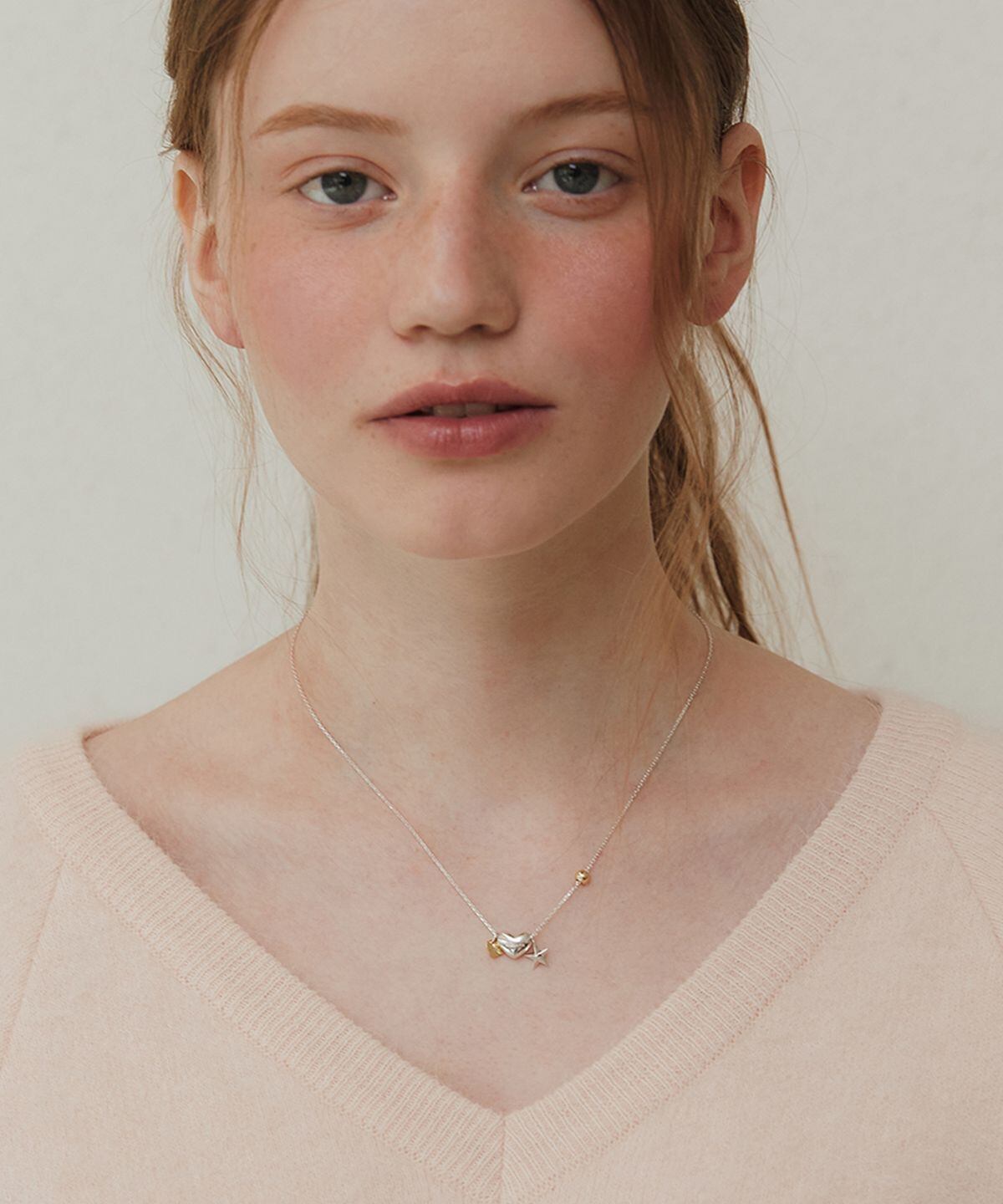 ネックレス・ペンダント TATIANA Silver 925 Big Stella Necklace NZ2141 fcd7a3829f4ce39def536095f1205c