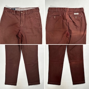 12690 POLO ポロ ラルフローレン チノパン エンジ W34