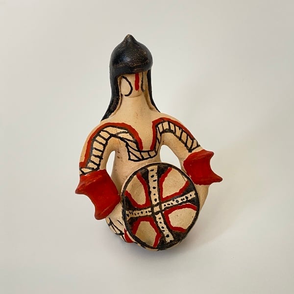 ブラジル カラジャ族 陶器 BONECA 人形＋籠 | Coloridas コロリーダス