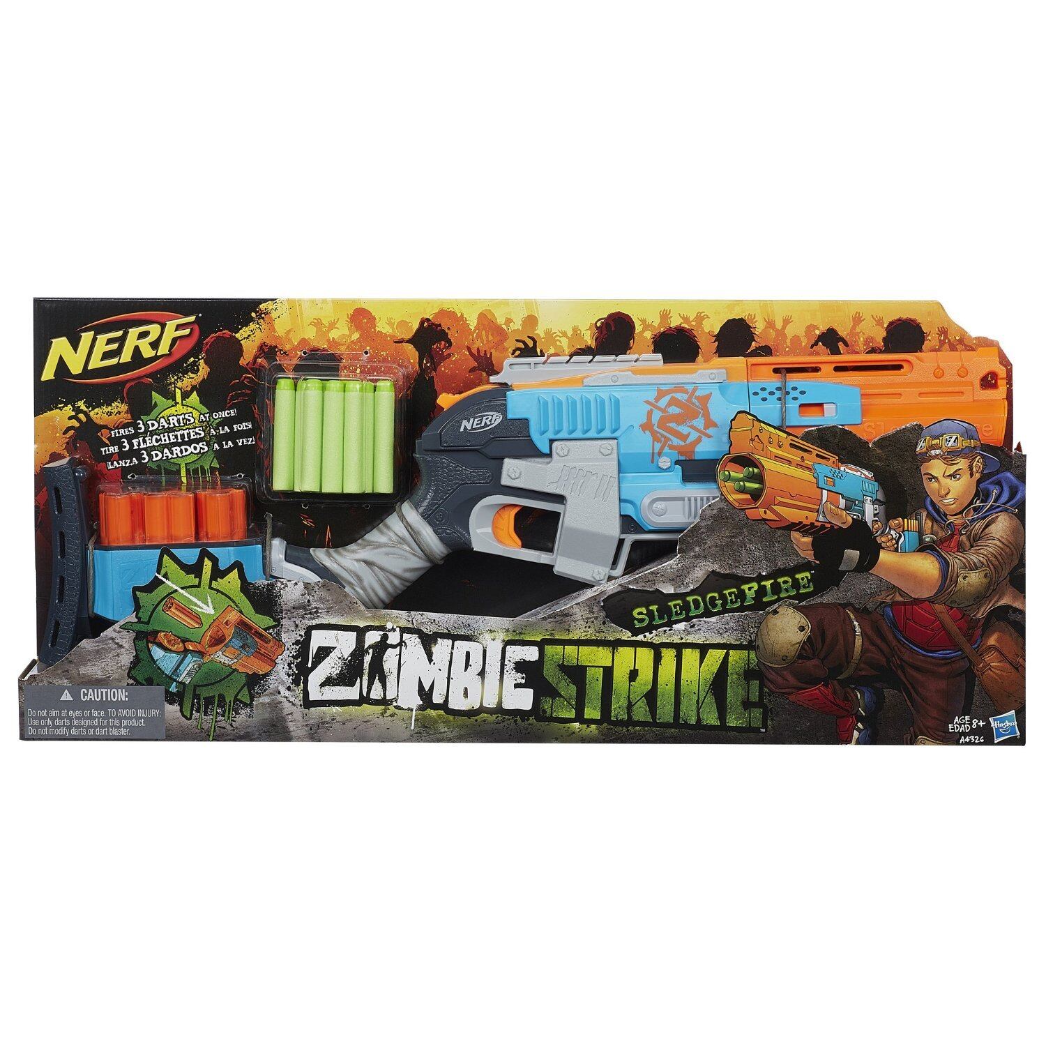 ❶　ナーフ　ゾンビストライク スレッジファイア　NERF