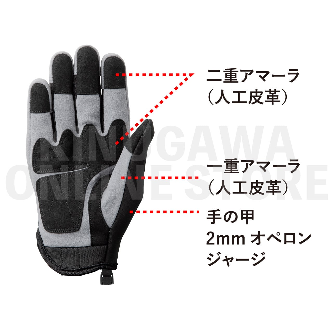 SPグローブショート メンズ GULL ガル ダイビンググローブ