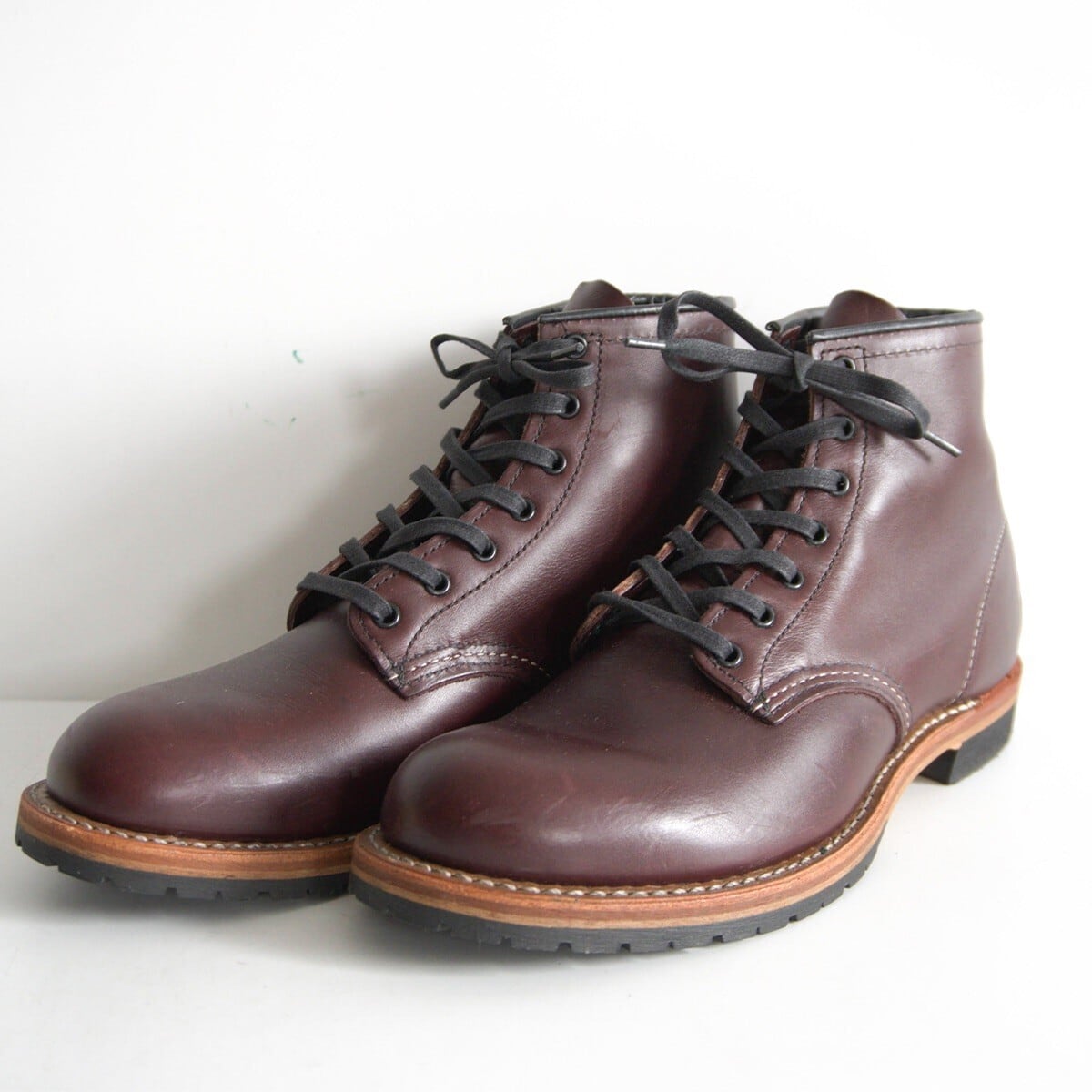 茶芯】REDWING【2268/エンジニアブーツ】US8.5 ブラック レッド