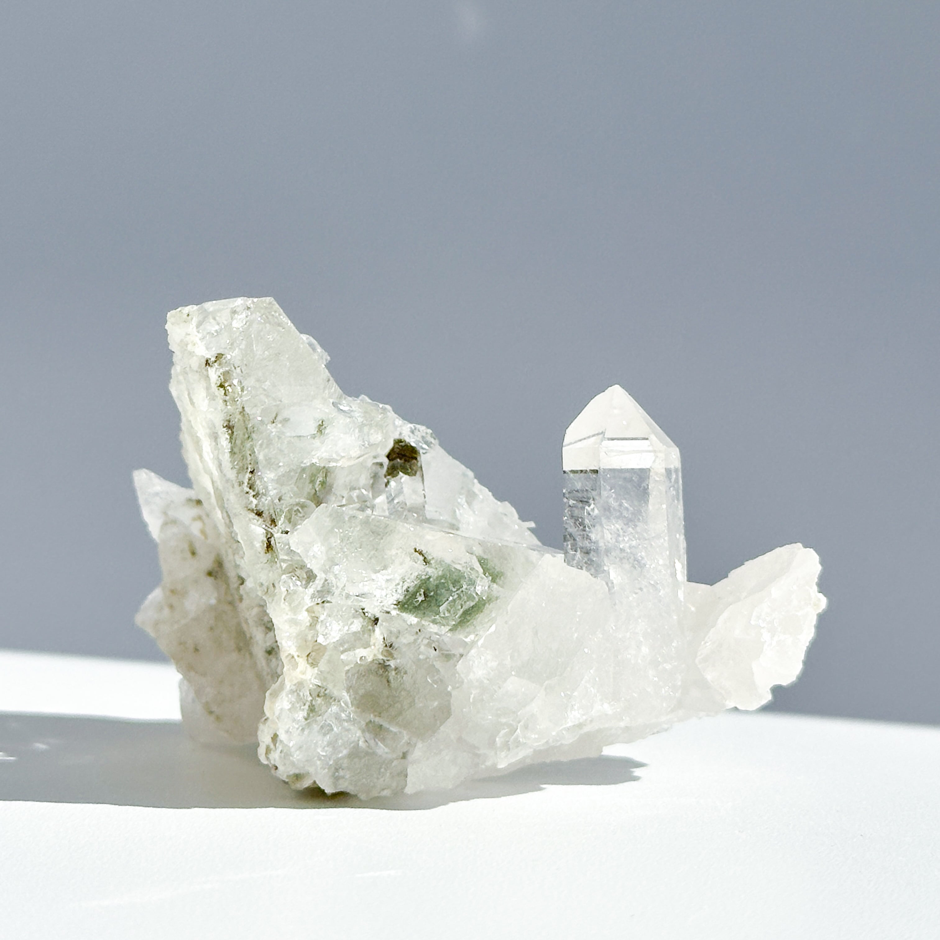ゼッカ産クローライトインクリアクォーツ53◇ Chlorite in Clear Quartz ◇天然石・鉱物・パワーストーン