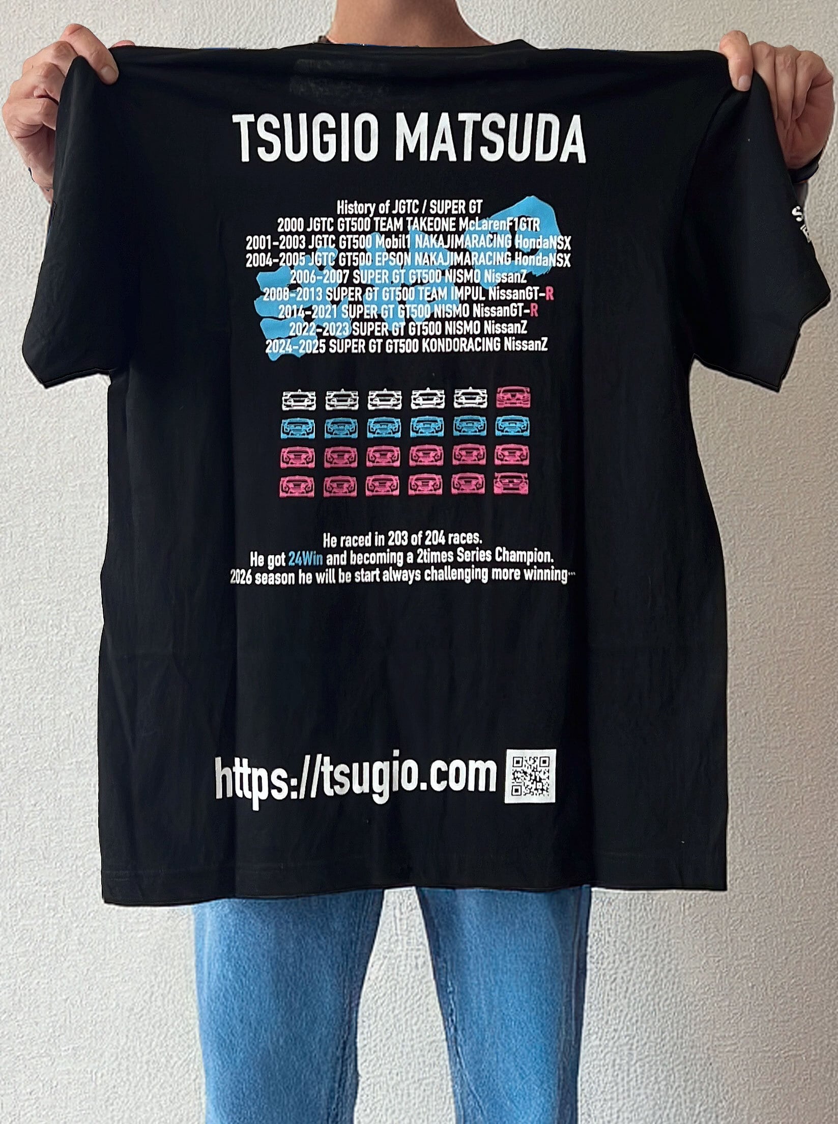 松田次生選手 NEXTBIRTH 24勝 Tシャツ ゆったりサイズ | VELENO