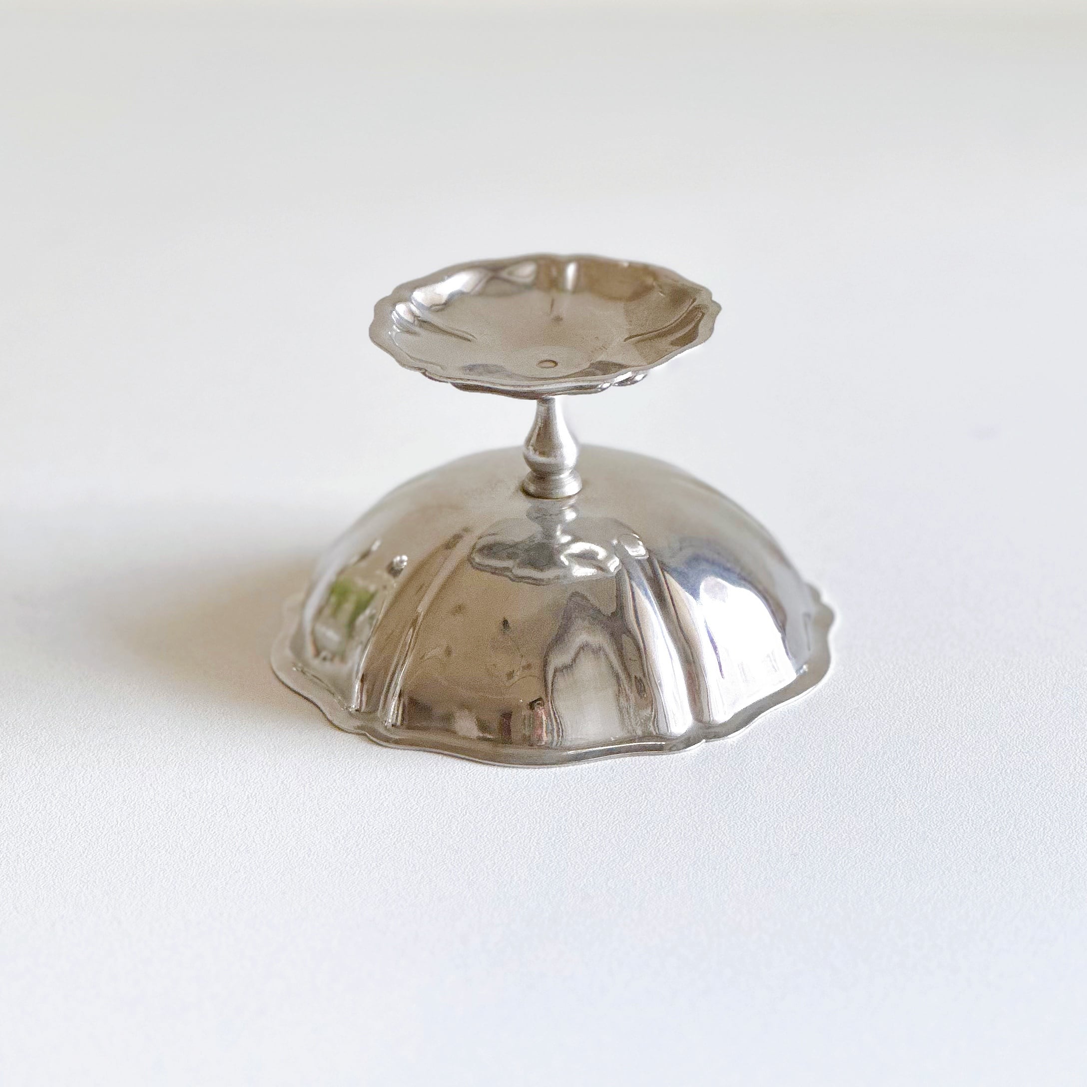 アイスクリームカップ 花リム ステンレス 5.5cm（フランス） | ぽわに