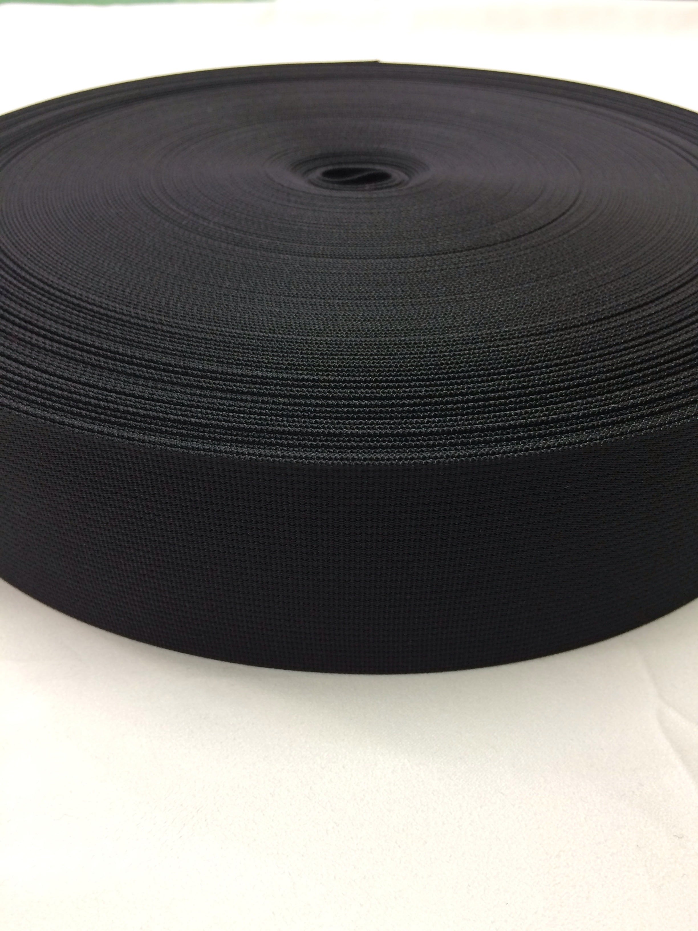 ナイロンテープ 高密度織 50mm幅 1mm厚 黒 5m | トーキョービニール