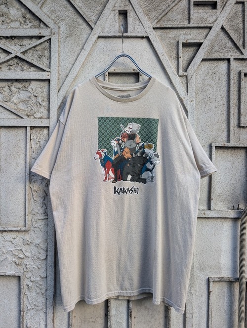 "NARUTO" print tee / はたけカカシ