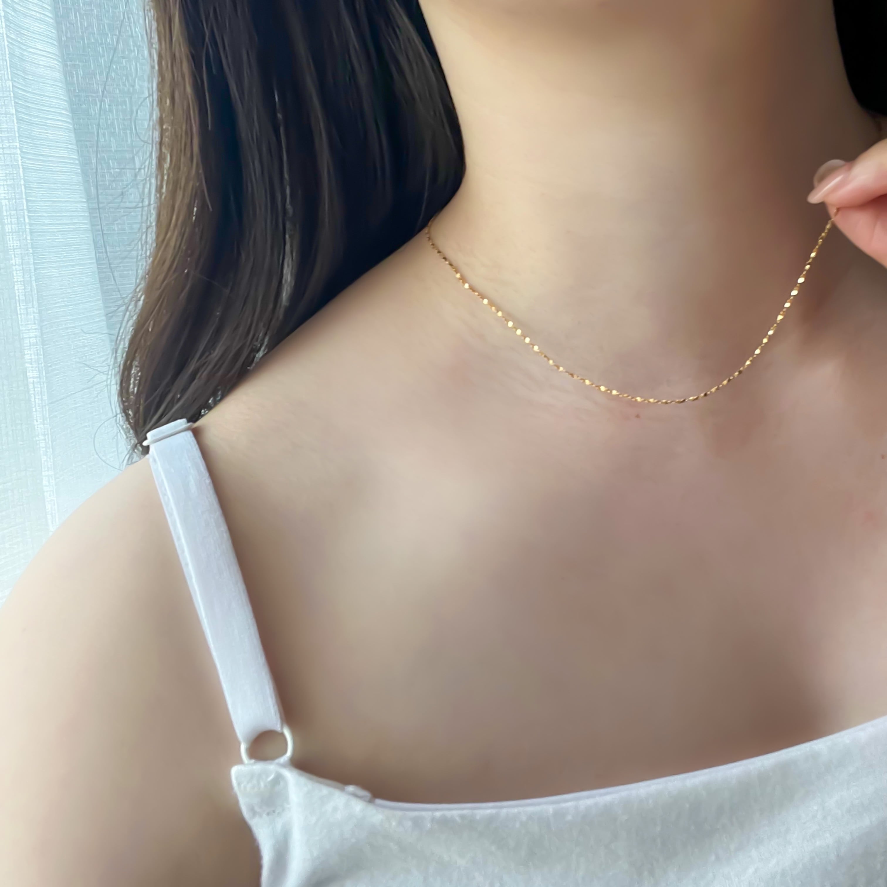 【Herlipto】Petale Chain Necklaceハーリップトゥ