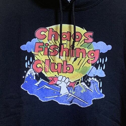 Chaos Fishing Club GRAB IT HOODIE カオスフィッシングクラブ イエロー / グレー / ブラック | MEGURU powered by BASE