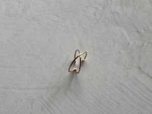 14kgf  cross earcuff