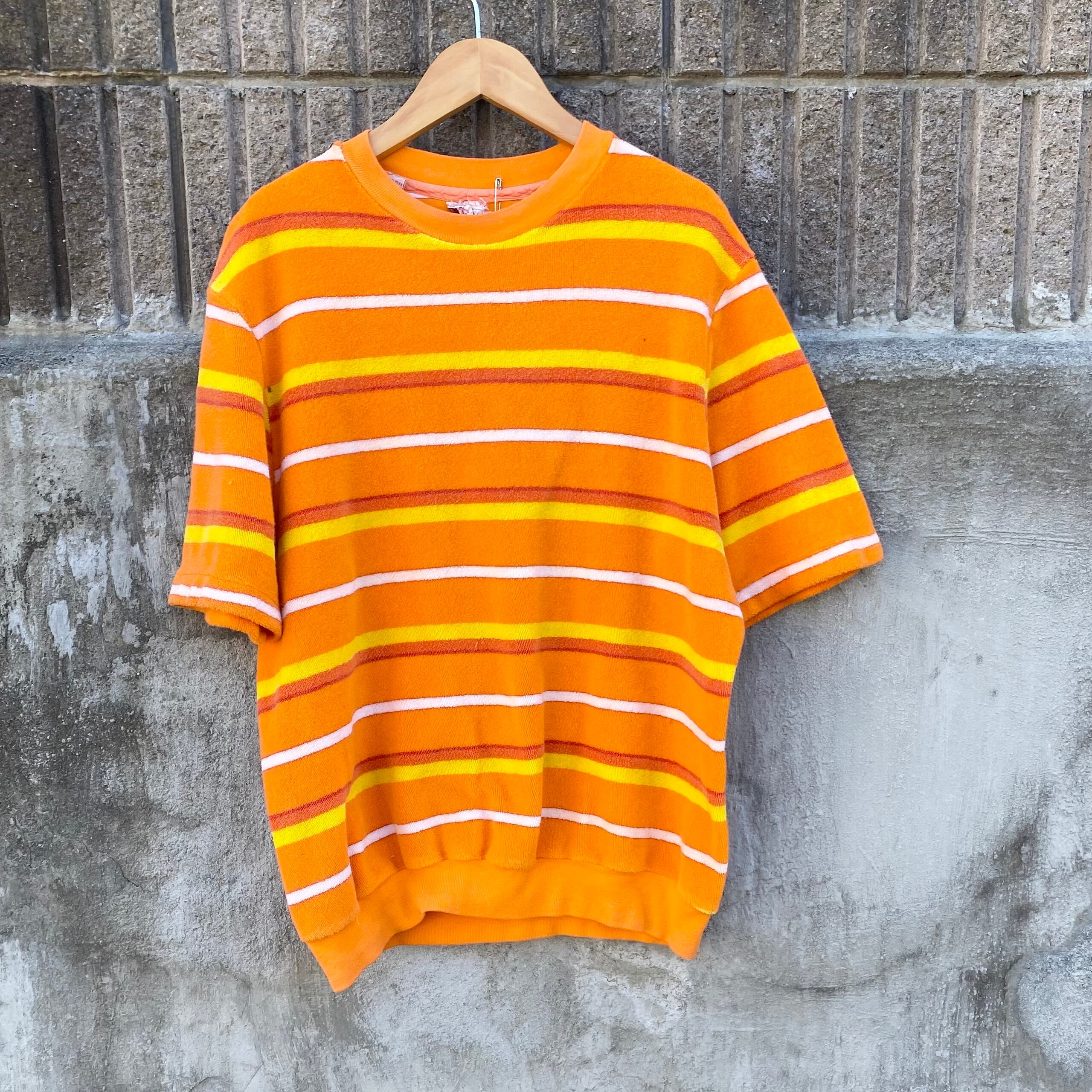 Pile Short sleeve Shirt / パイル生地 ショートスリーブ シャツ 古着