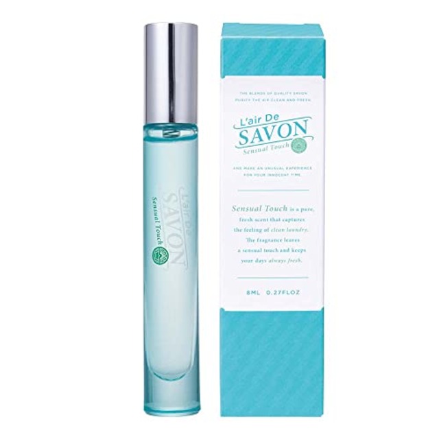 L'air De SAVON(レールデュサボン) レールデュサボン オードトワレ センシュアルタッチ 8ml 香水 トライアル 持ち運び アトマイザー