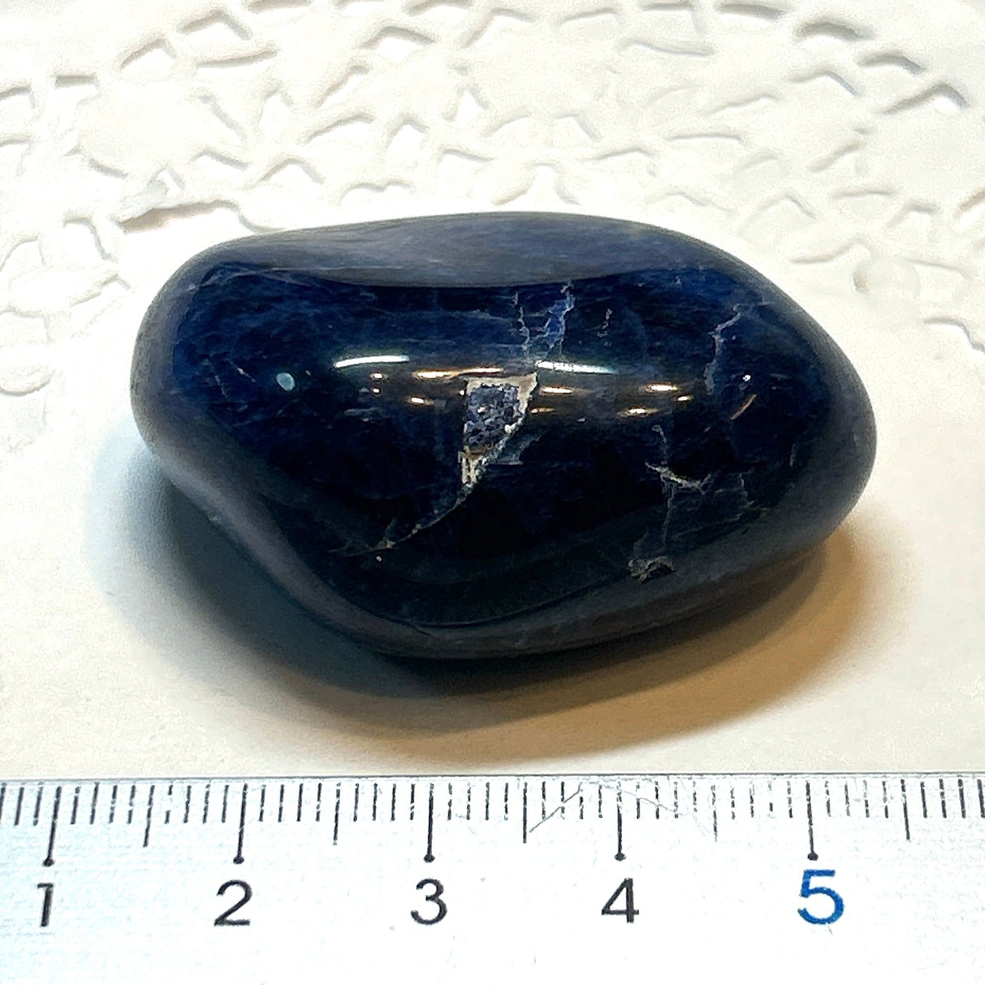 18031】ソーダライト タンブル ペブル Sodalite 天然石 磨き石 鉱物
