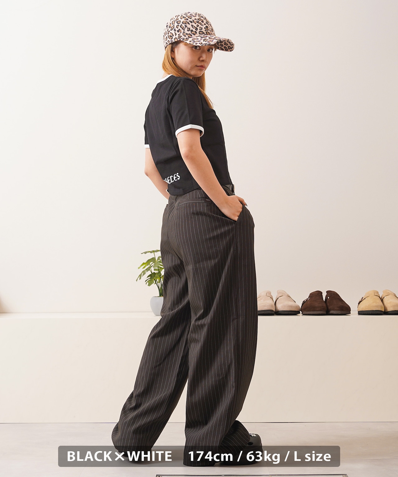 ◆ハート刺繍 リンガーネックTシャツ◆ng-55215