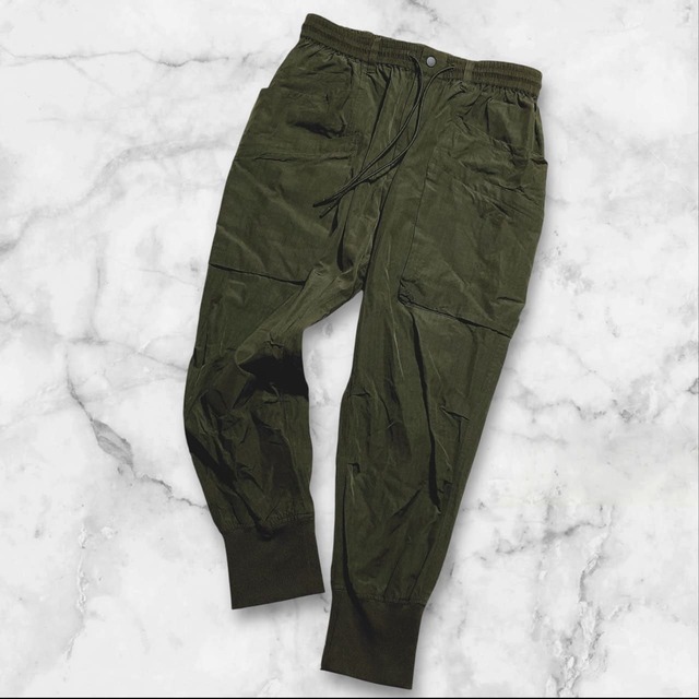 Y-3 × adidas ワイスリー × アディダス　カーゴパンツ　オリーブ　タフタ　クラシックライトリップストップ　ユーティリティ　パンツ　サイズS