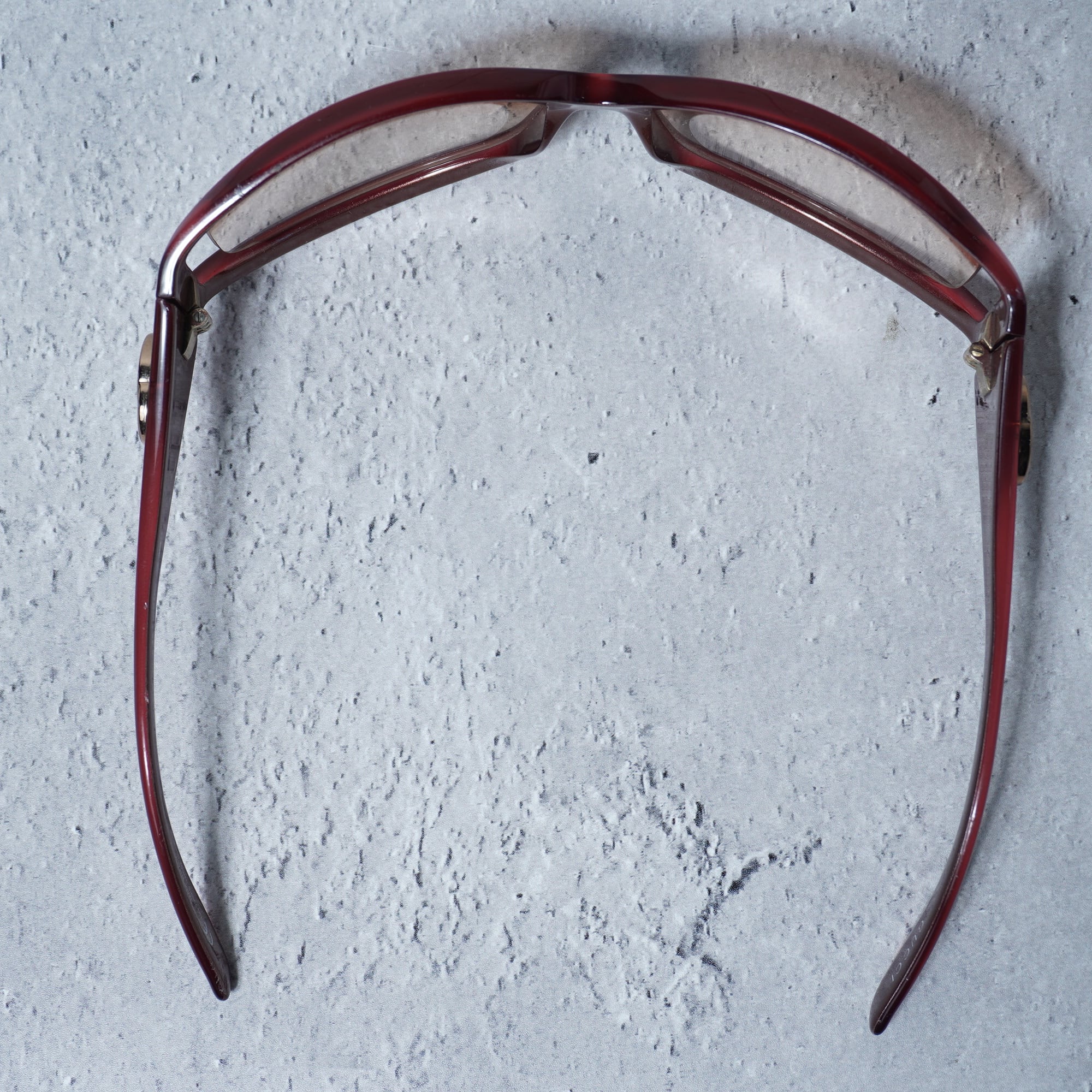 GUCCI】グッチ テンプルインターロッキングGロゴサングラス bordeaux
