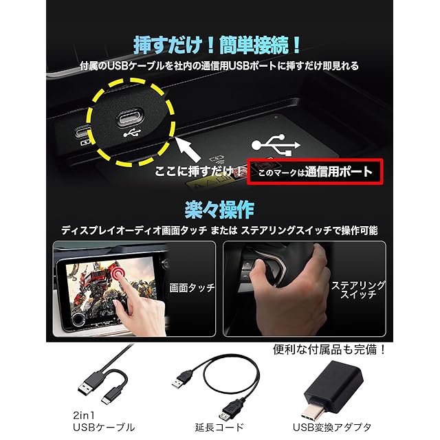 ハリアー80系適用】 OMEGATECH【国内正規品】 車載DVDプレーヤー 車用