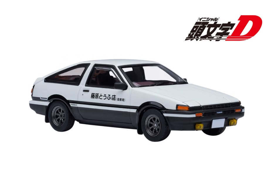 1/64 HobbyJapan 頭文字D AE86 スプリンタートレノ　ハチロク AUTOart 1/64 トヨタ スプリンター トレノ (AE86) 『頭文字 D
