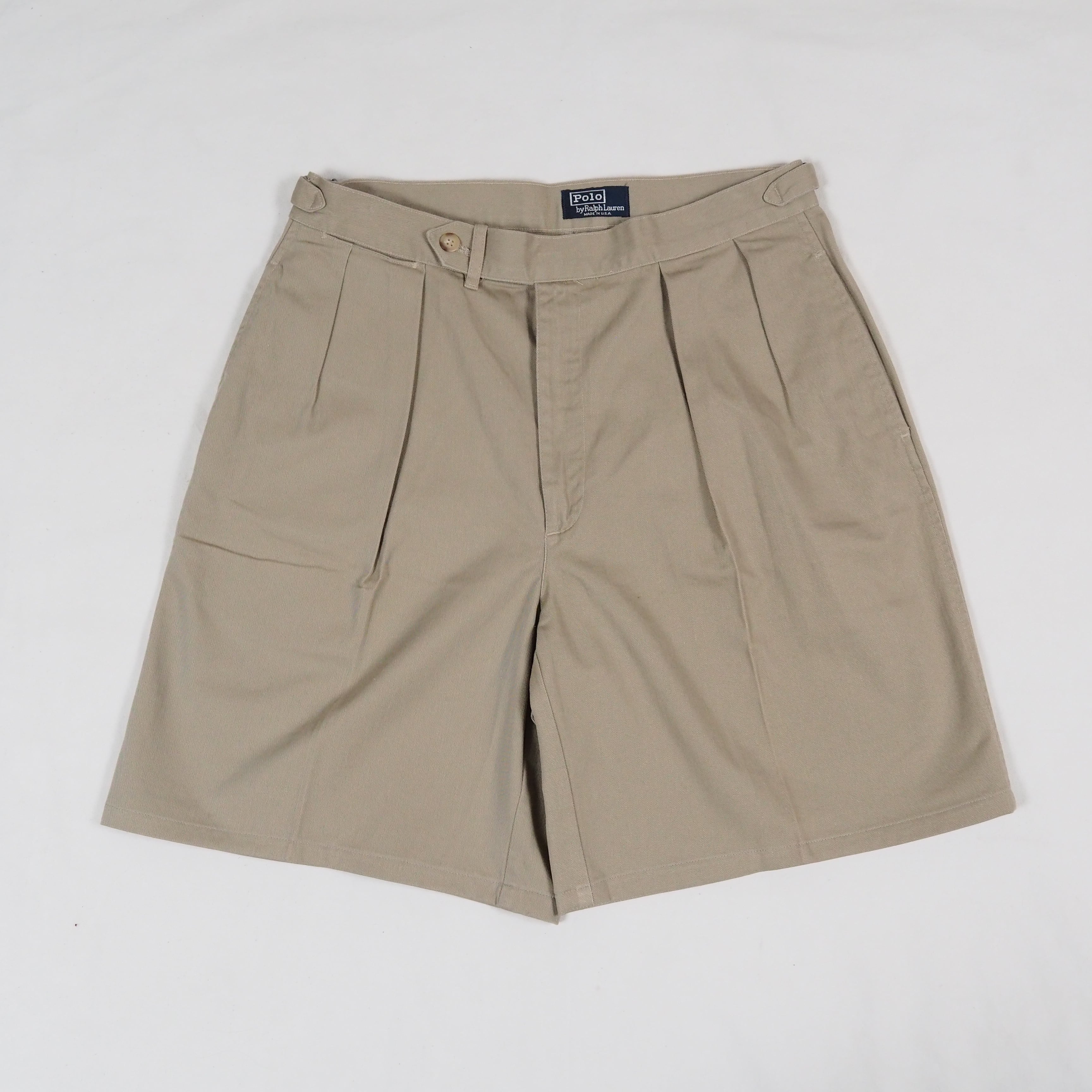 【NOS】Polo by Ralph Lauren Gurkha shorts W33 90’s USA製 ポロラルフローレン グルカショーツ
