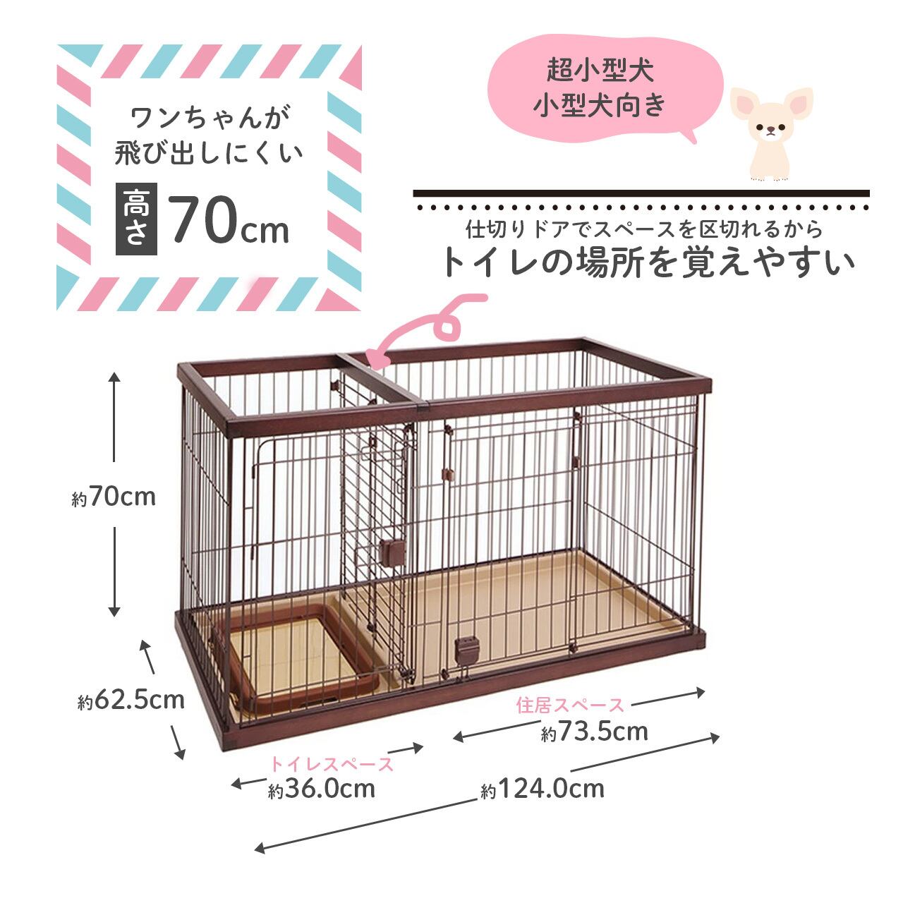 ペティオ トイレのしつけが出来る ドックルームサークル ペティオ 